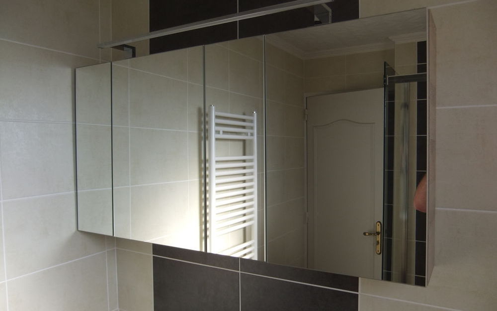 Renovation complète d'une salle de bain à Le Grand Lemps