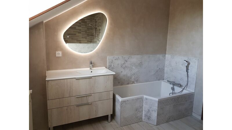 salle de bain à Moirans