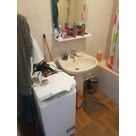 LAVABO + MACHINE A LAVER LE LINGE AVANT TRAVAUX