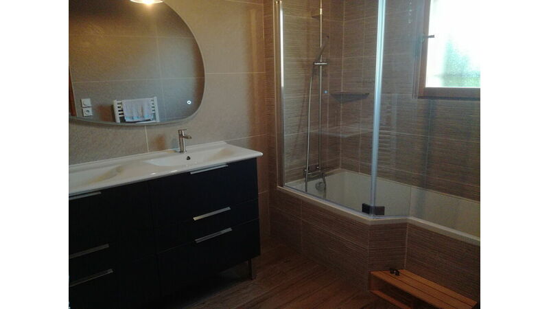 Salle de bain à Coublevie