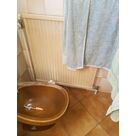 ancien radiateur et ancien bidet