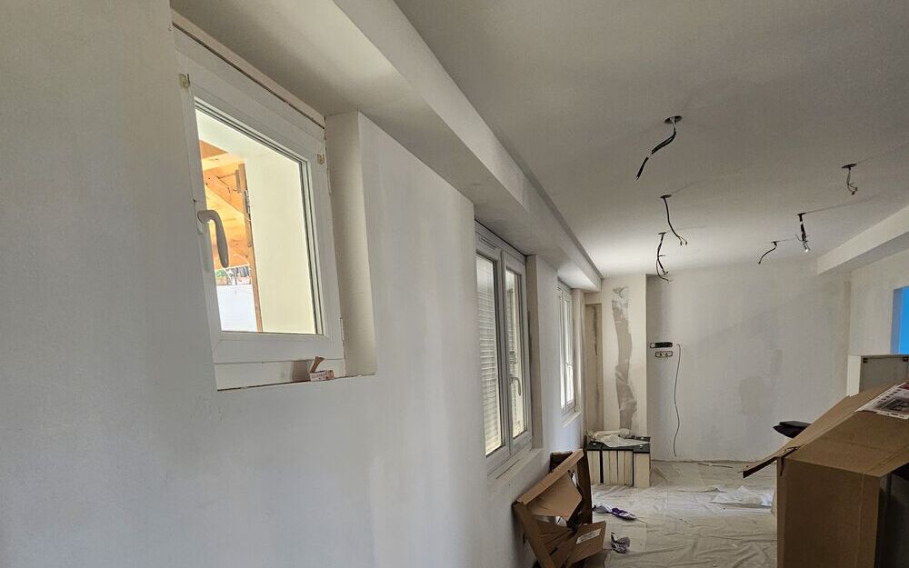 Travaux dans un appartement